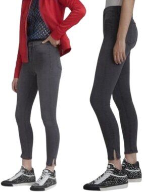 Rag & Bone High Rise Ankle Skinny Denim Jeans Women's 29 Ranti Gray Slim Minimal